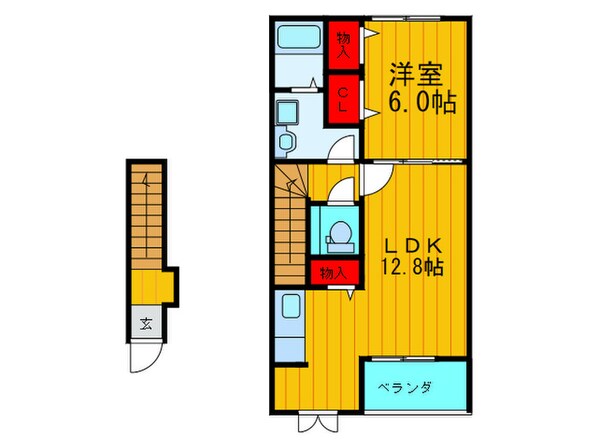 フルリール　スリジエの物件間取画像